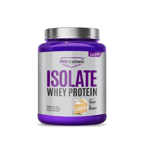 Pro-Esthatic Isolate Whey Protein – 27g Protein 5lbs (2.26kg) 75 Servings | Platinum Series
