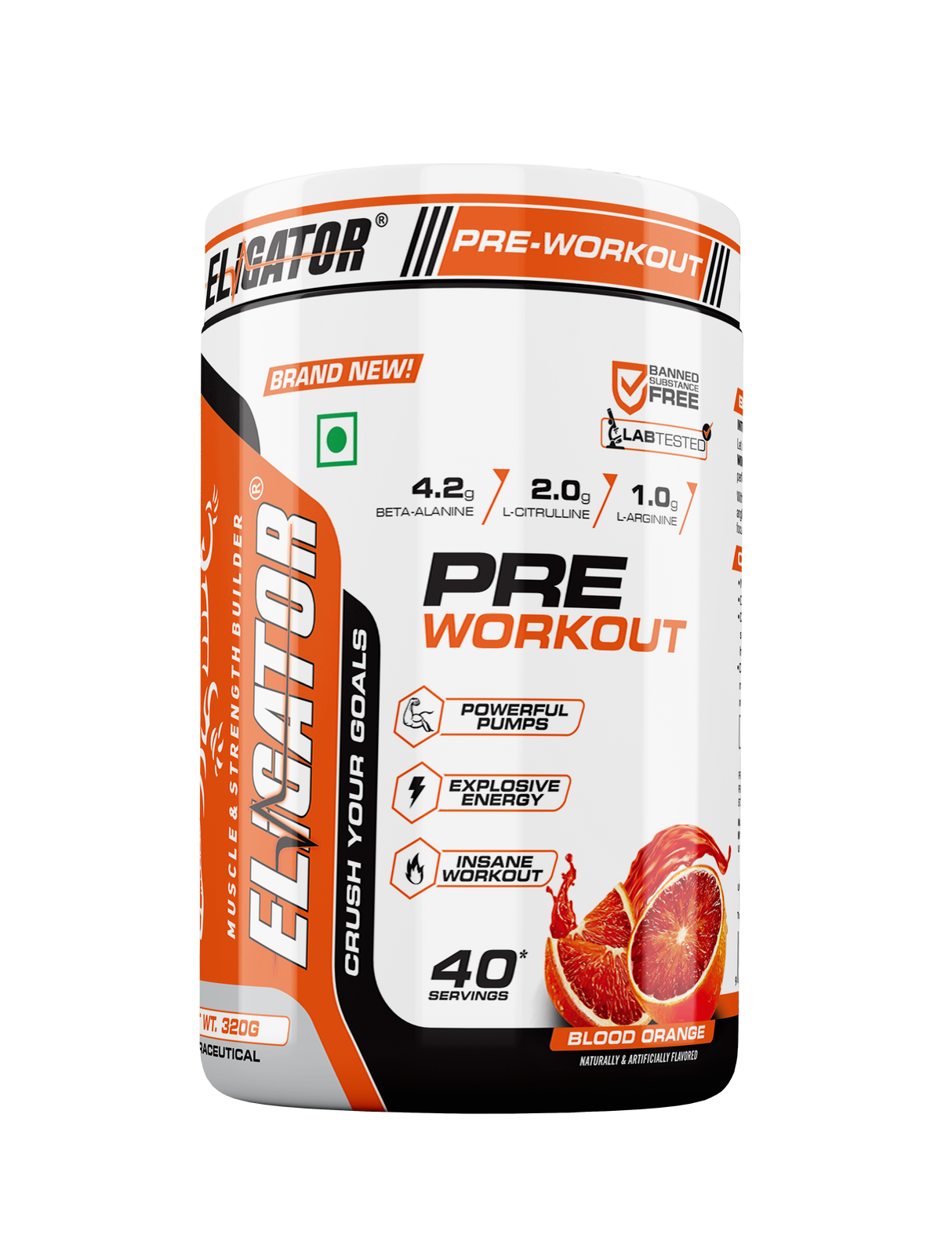 Eligator Pre Workout 40 Servings