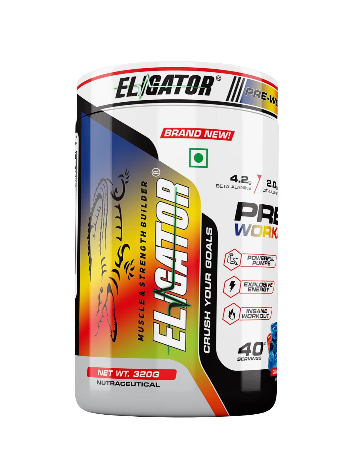 Eligator Pre Workout 40 Servings