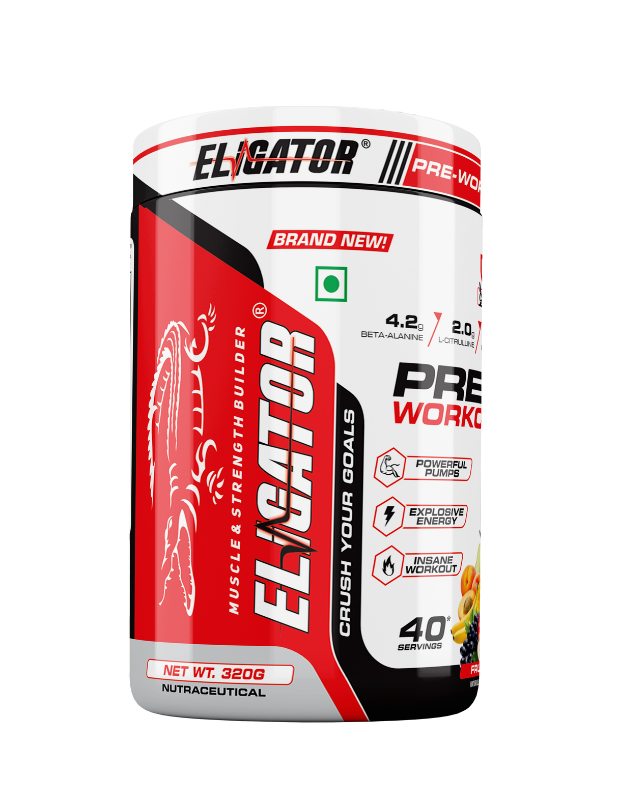 Eligator Pre Workout 40 Servings