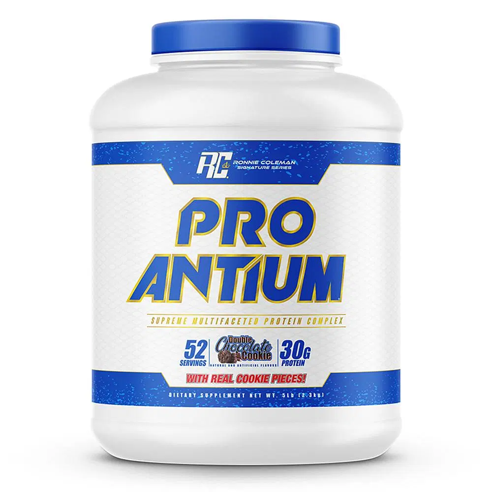 Ronnie Coleman Pro-Antium Whey Protein | Double Chocolate Cookie, 5 Lb