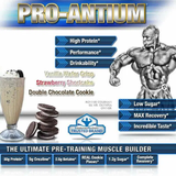 Ronnie Coleman Pro-Antium Whey Protein | Double Chocolate Cookie, 5 Lb