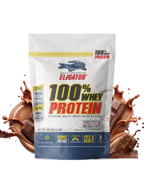 Eligator 100% Whey Protein 900gm