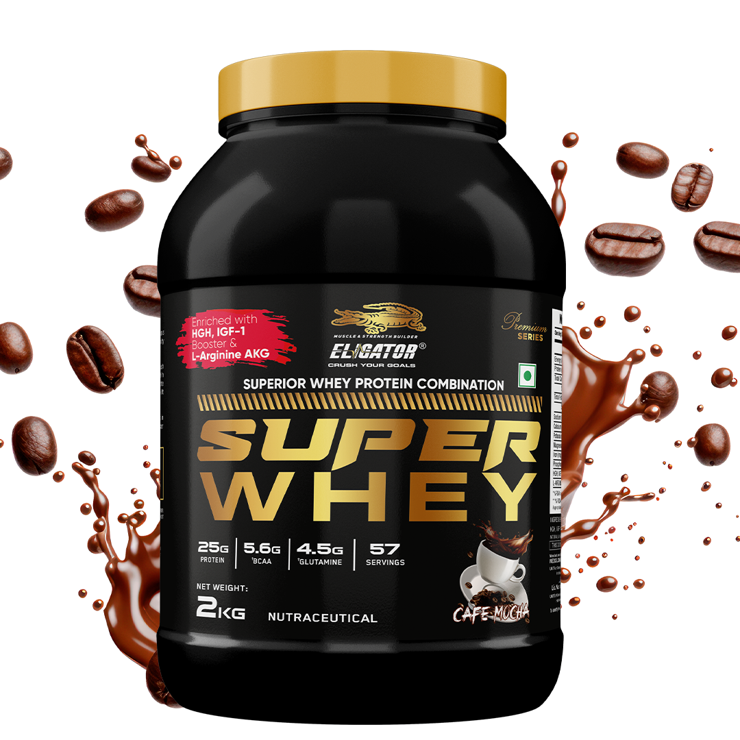 Eligator Premium Series Super Whey - Superior Whey Protein Combination 2kg 57 Servings