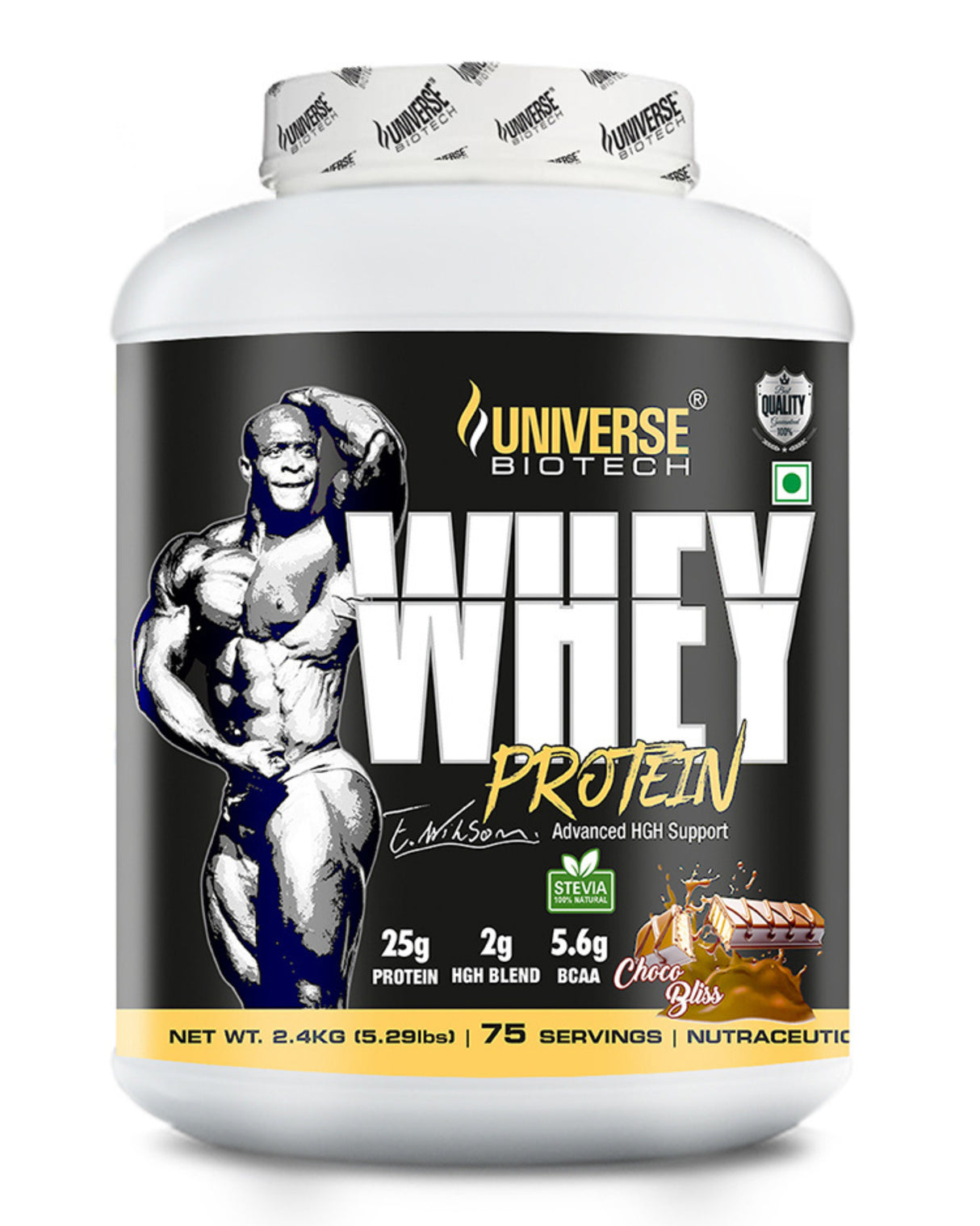 Universe Biotech Whey Protein 5.29lbs (2.4kg) 75 Servings