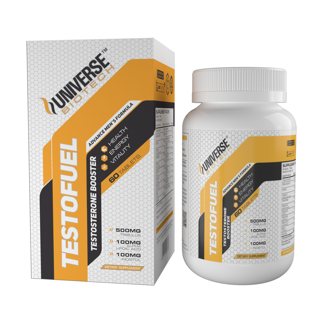 Universe Biotech Testofuel, 60 Tablets