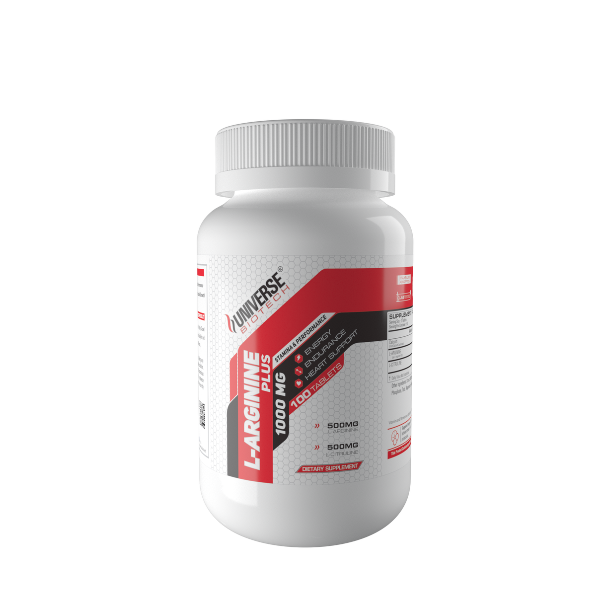 Universe Biotech L-Arginine Plus, 100 Tablets