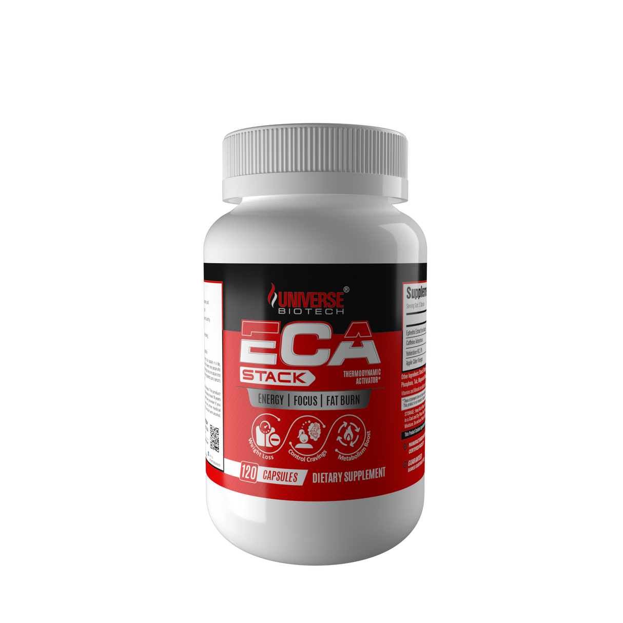 Universe Biotech ECA STACK, 60 Capsules