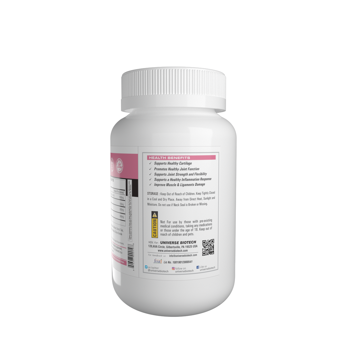 Universe Biotech Joint, 90 Tablets