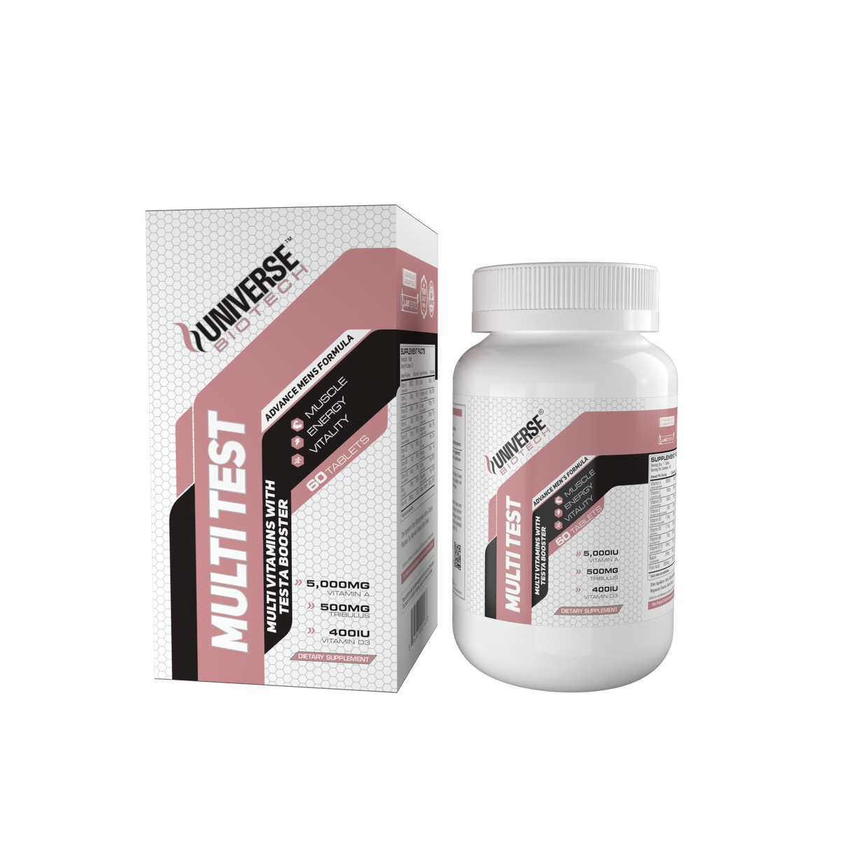 Universe Biotech Multitest, 60 Tablets