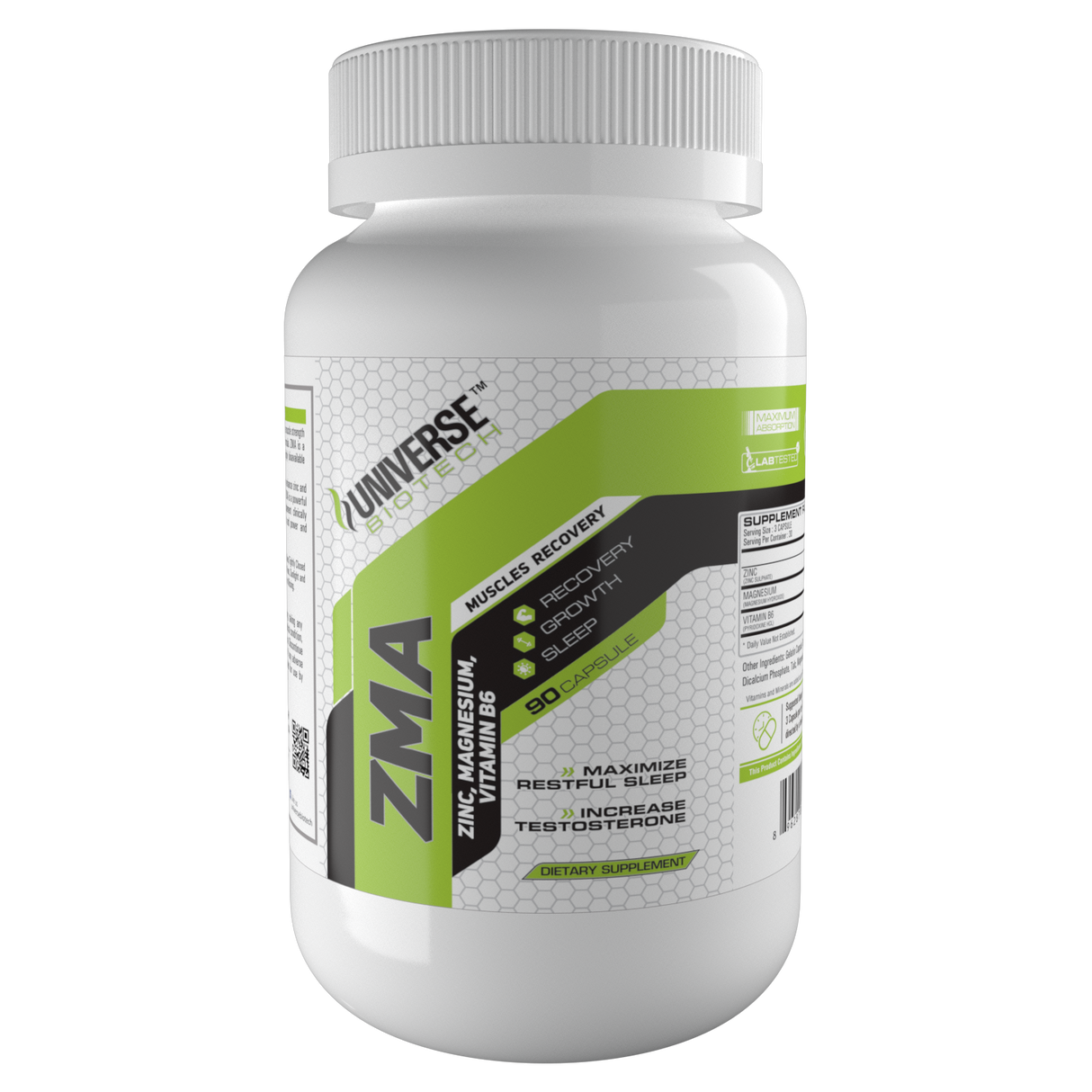 Universe Biotech Zma, 90 Capsules