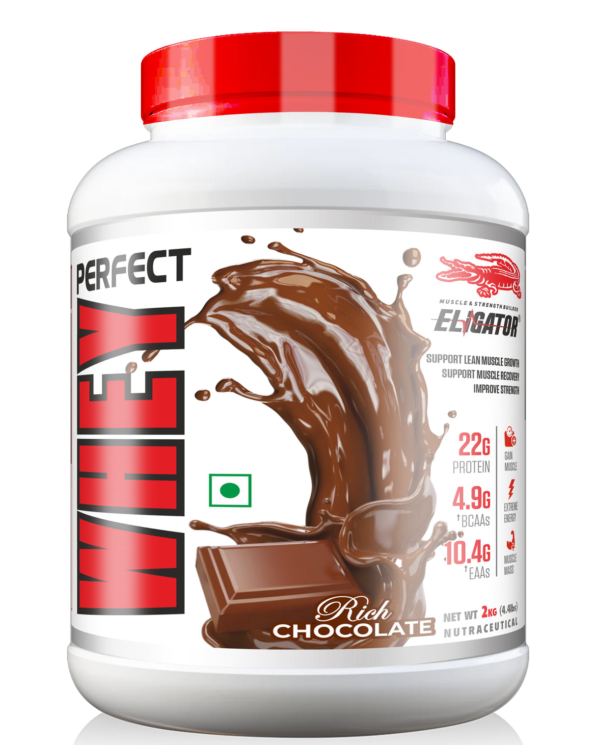 Eligator Perfect Whey Protein Powder 2kg