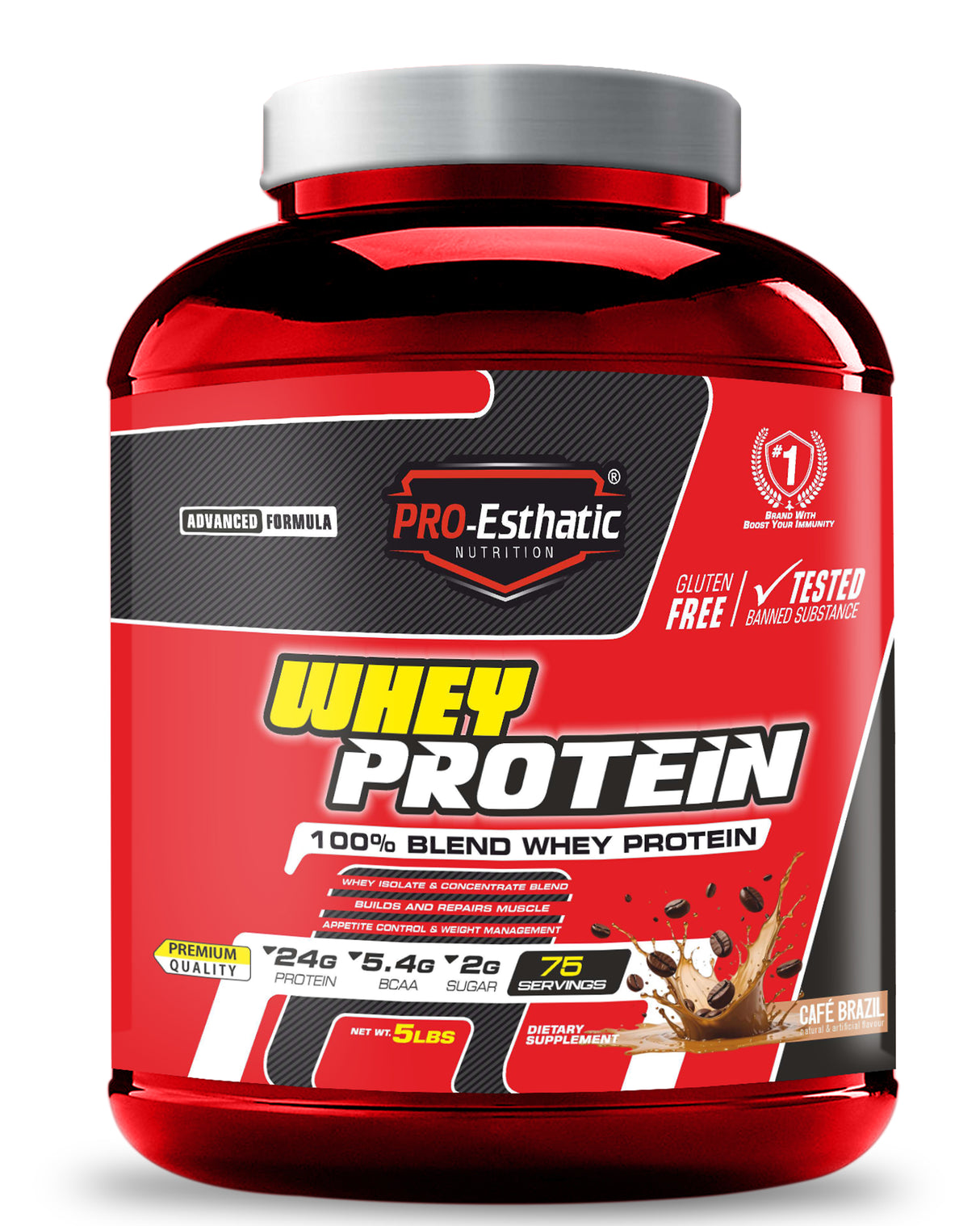Pro-Esthatic Whey Protein 5lbs 75 Servings
