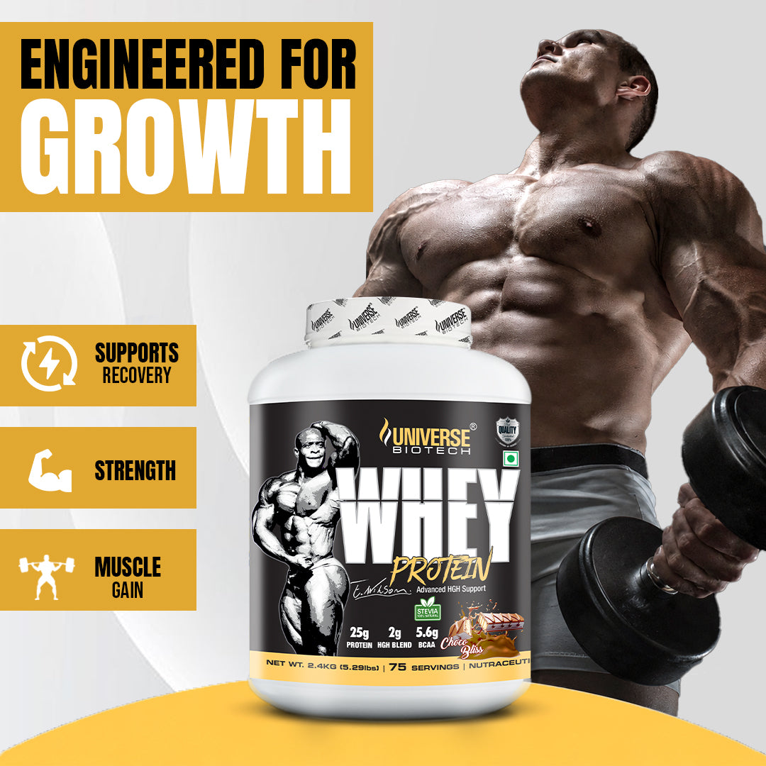 Universe Biotech Whey Protein 5.29lbs (2.4kg) 75 Servings