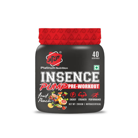 Platinum Nutrition Insence Pump Pre-Workout 40 Servings
