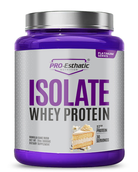Pro-Esthatic Isolate Whey Protein – 27g Protein  | Platinum Series