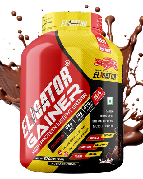 Eligator High Protein Weight Gainer 2.7Kg 54 Servings