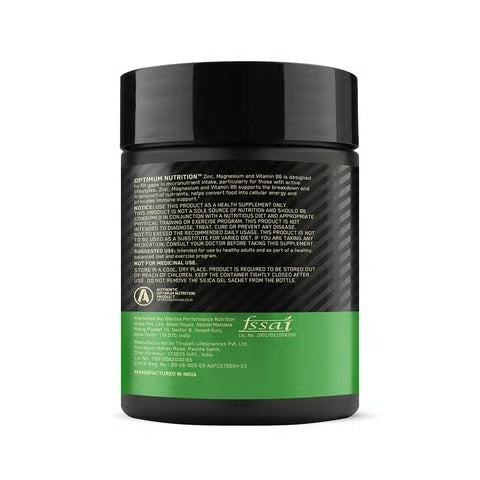 Zinc Magnesium Aspartate (ZMA) 60 Capsules | Recovery & Sleep Support Supplement