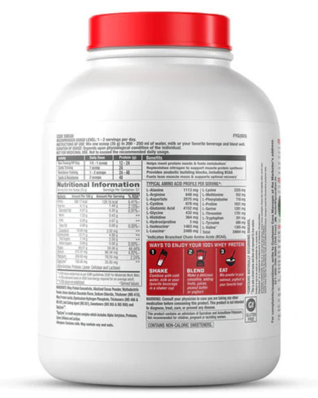 GNC Pro Performance 100% Whey Protein | Chocolate Fudge | 1.81kg