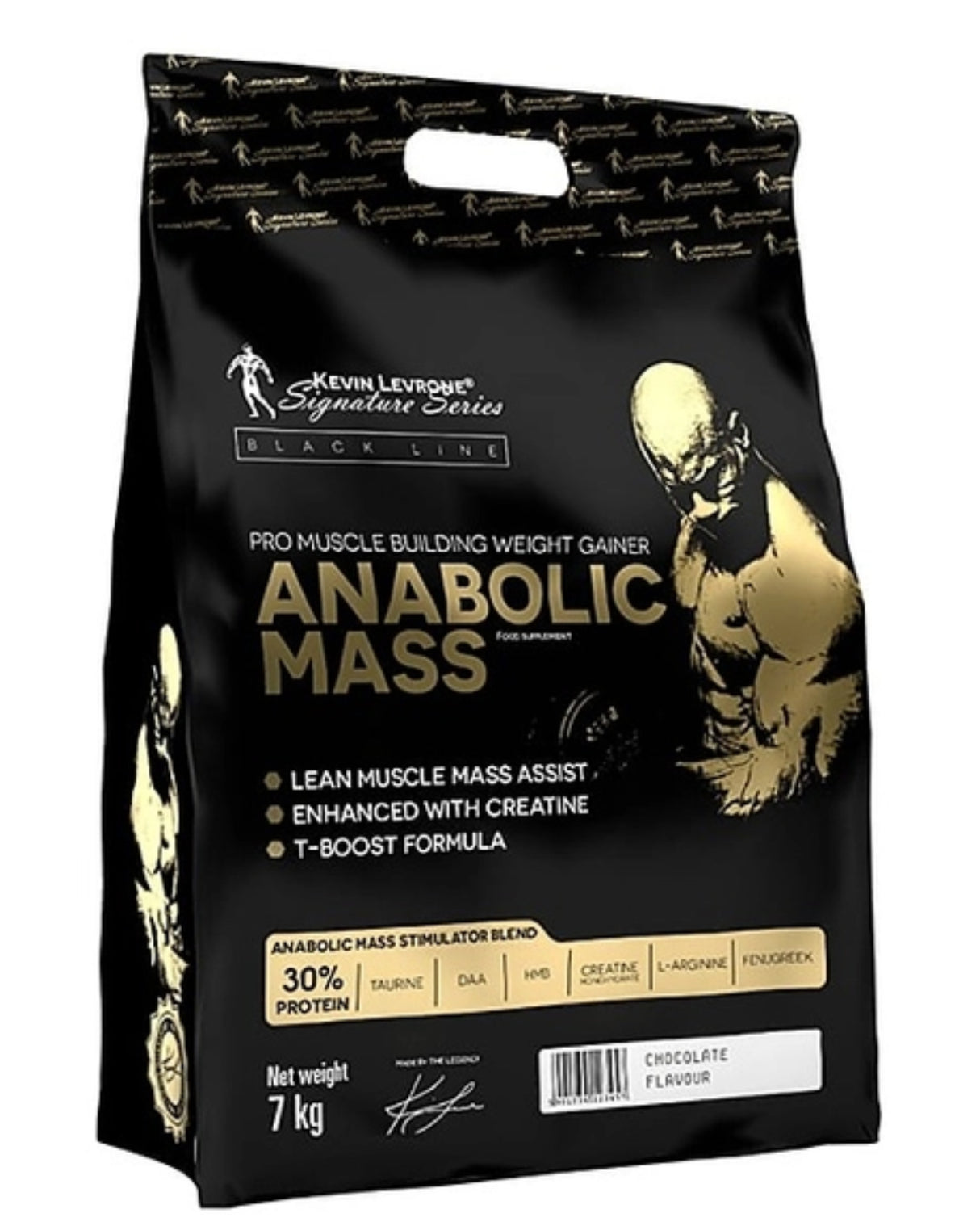 Kevin Leverone Signature Series Anabolic Mass, Enhanced with Creatine (Chocolate) - 7 Kg