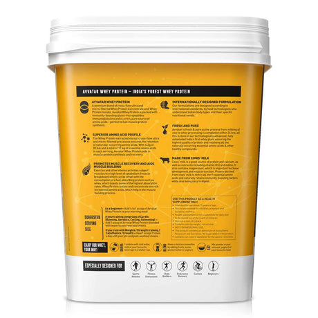 AVVATAR WHEY PROTEIN | Malai Kulfi Flavour | 4kg