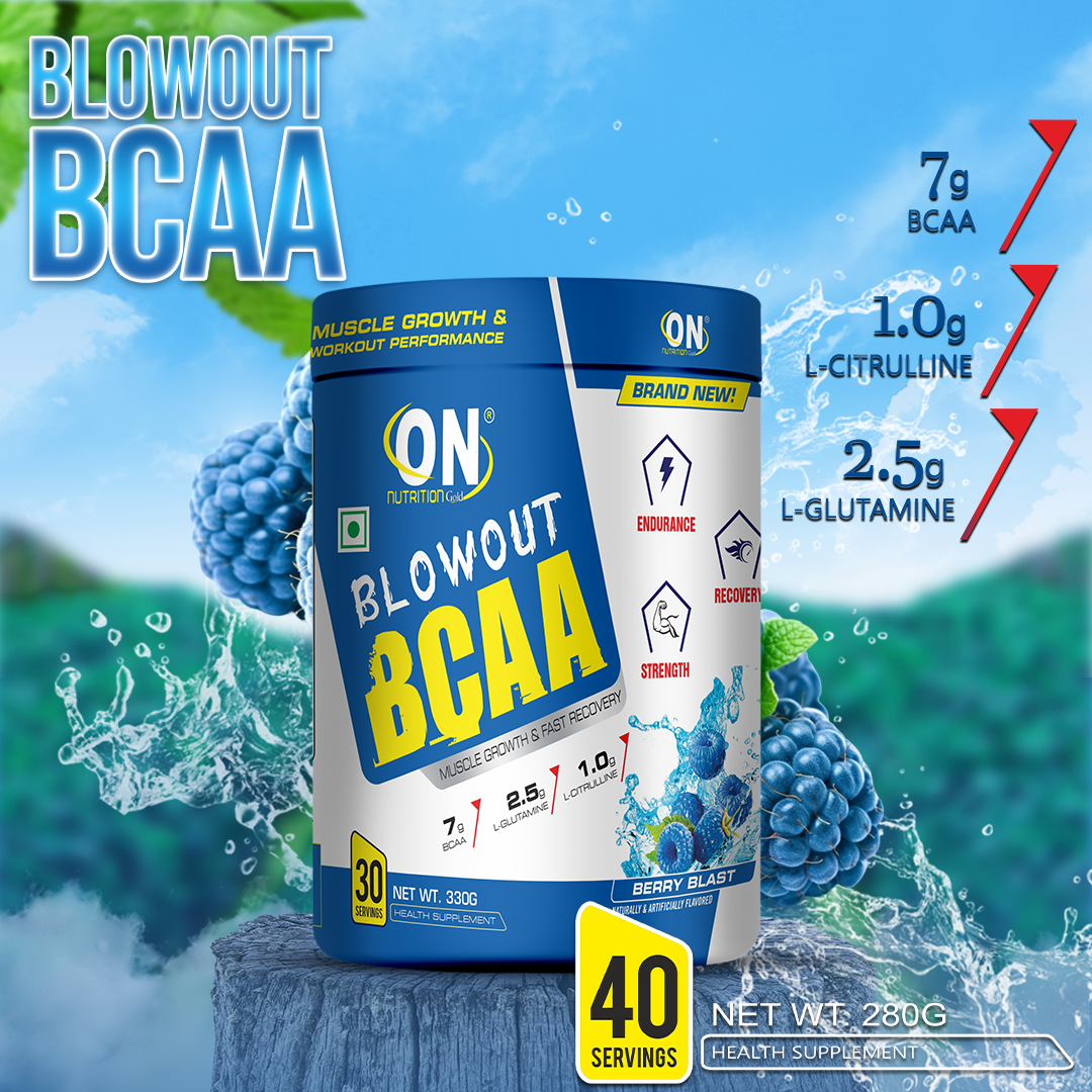 On Nutrition Blowout BCAA - 330g (30 Servings)