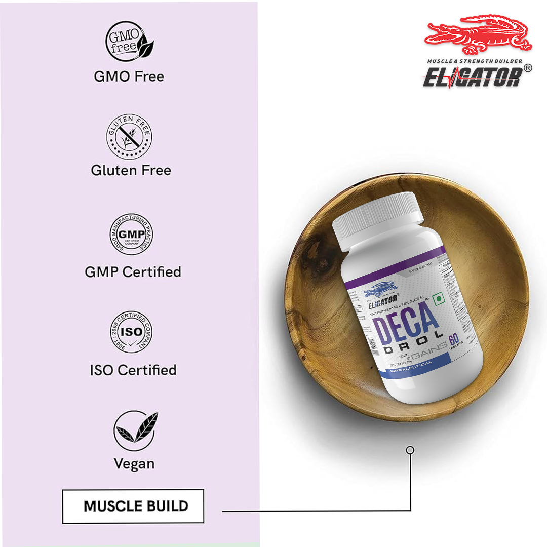 Eligator Deca Drol Extreme Mass Builder 60 Tablets