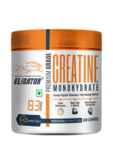 Eligator Creatine Monohydrate Unflavoured 250gm 83 Servings