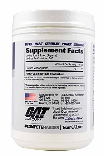 GAT SPORT Creatine Monohydrate Powder – Online Proteins