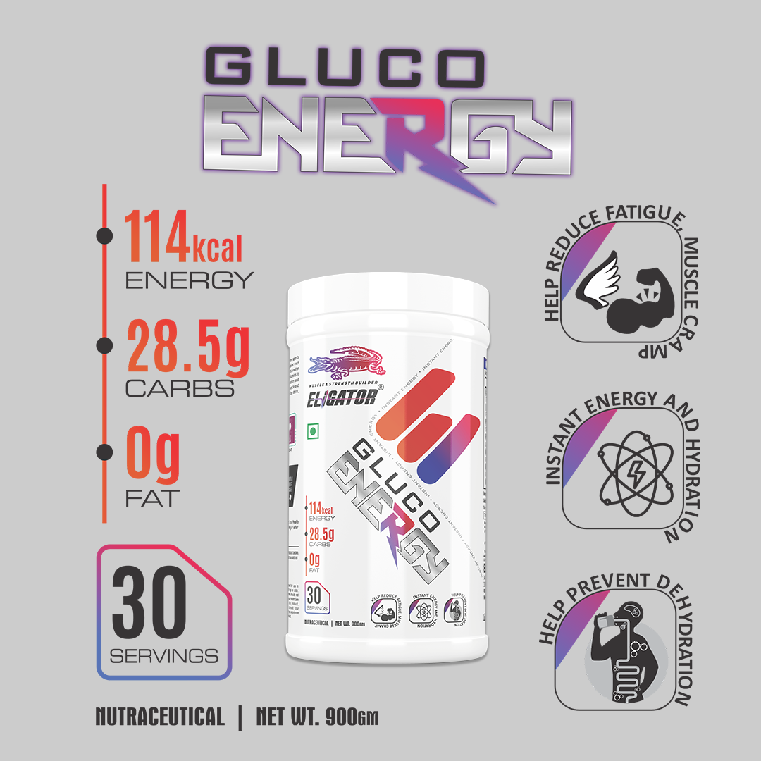 Eligator Gluco Energy – 30 Servings (900g)