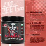 Eligator Mental Pre-Workout (200g) – 40 Servings