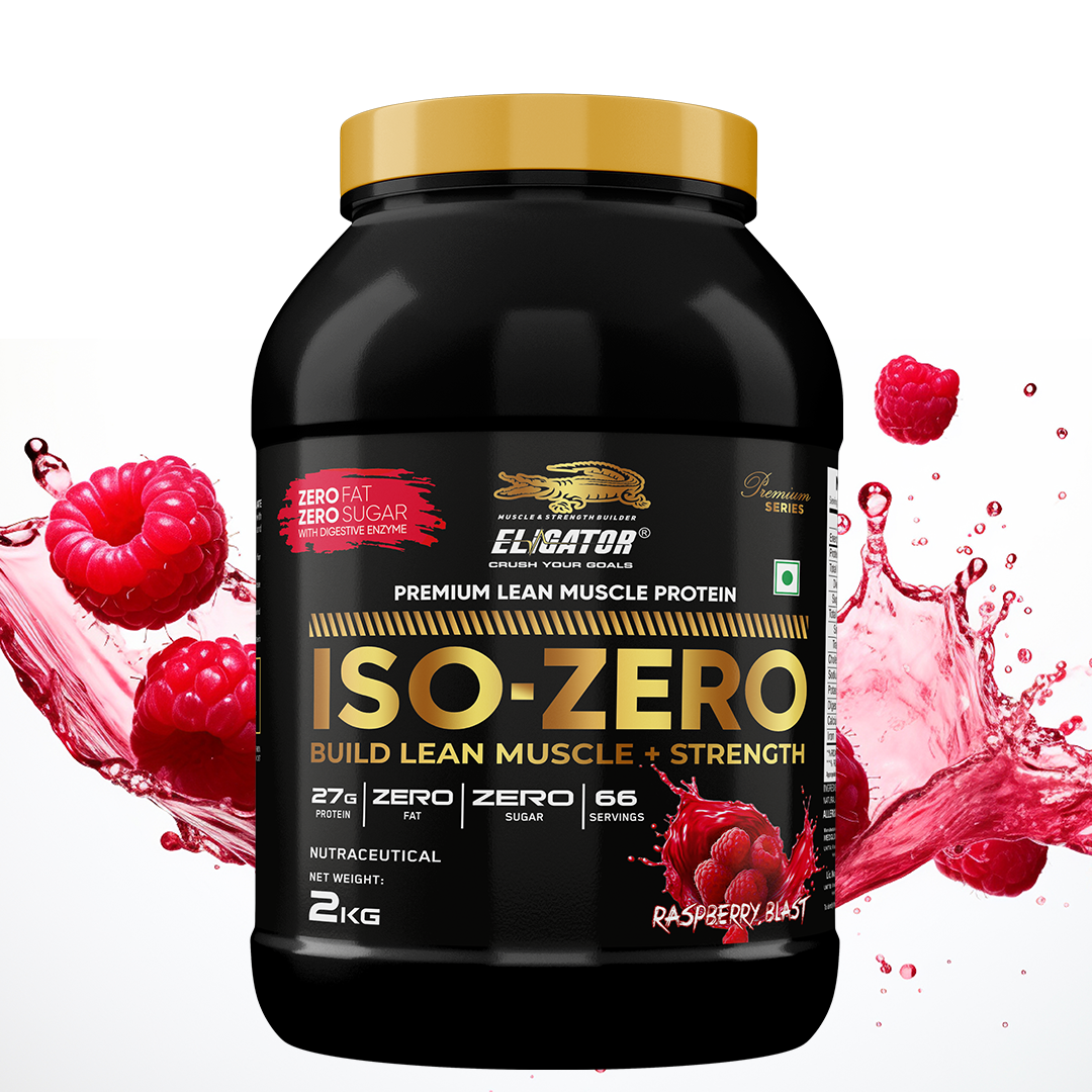 Eligator Premium Series ISO Zero - Isolate Whey Protein 900gm 67 Servings