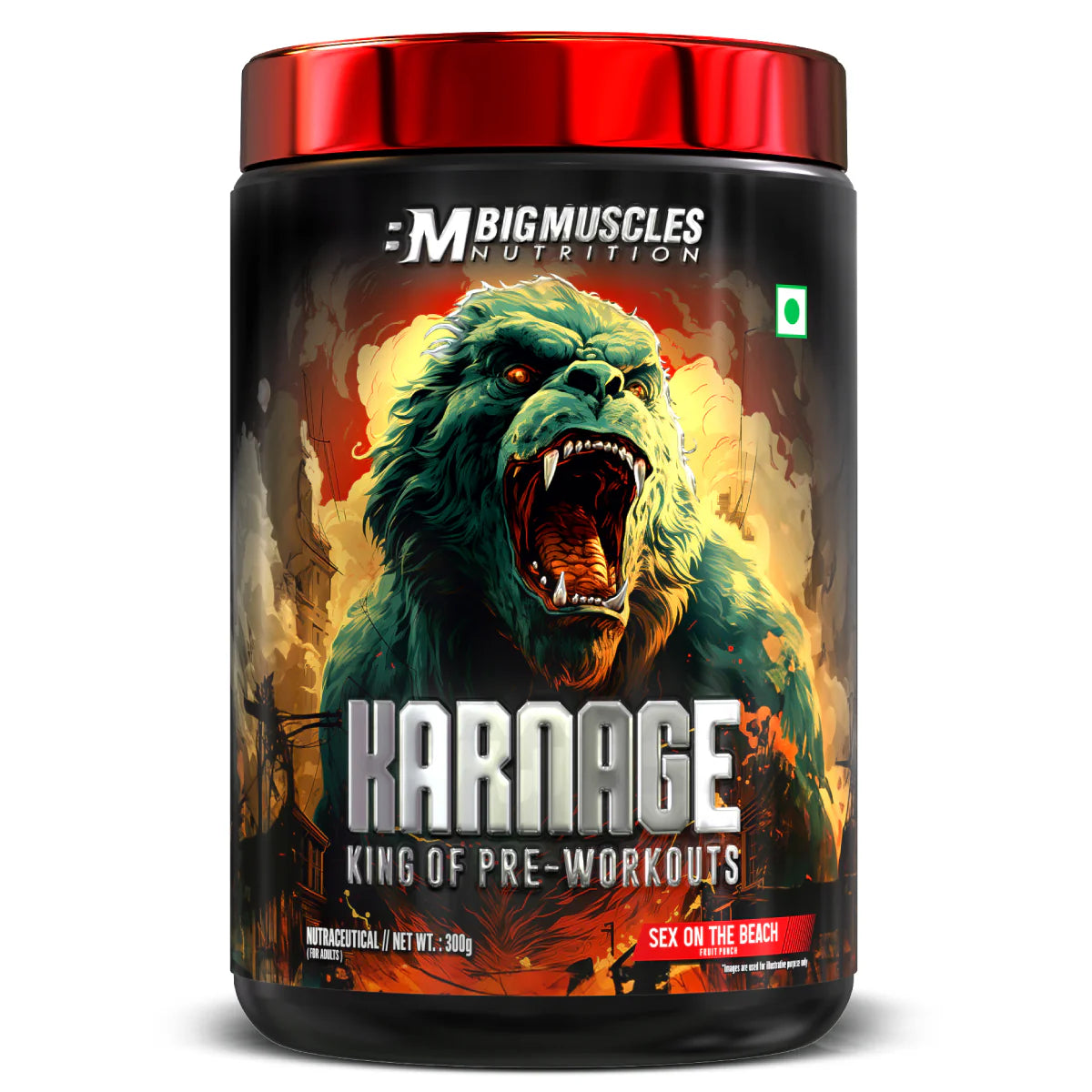 Big Muscles Karnage Pre-workout 60 servings