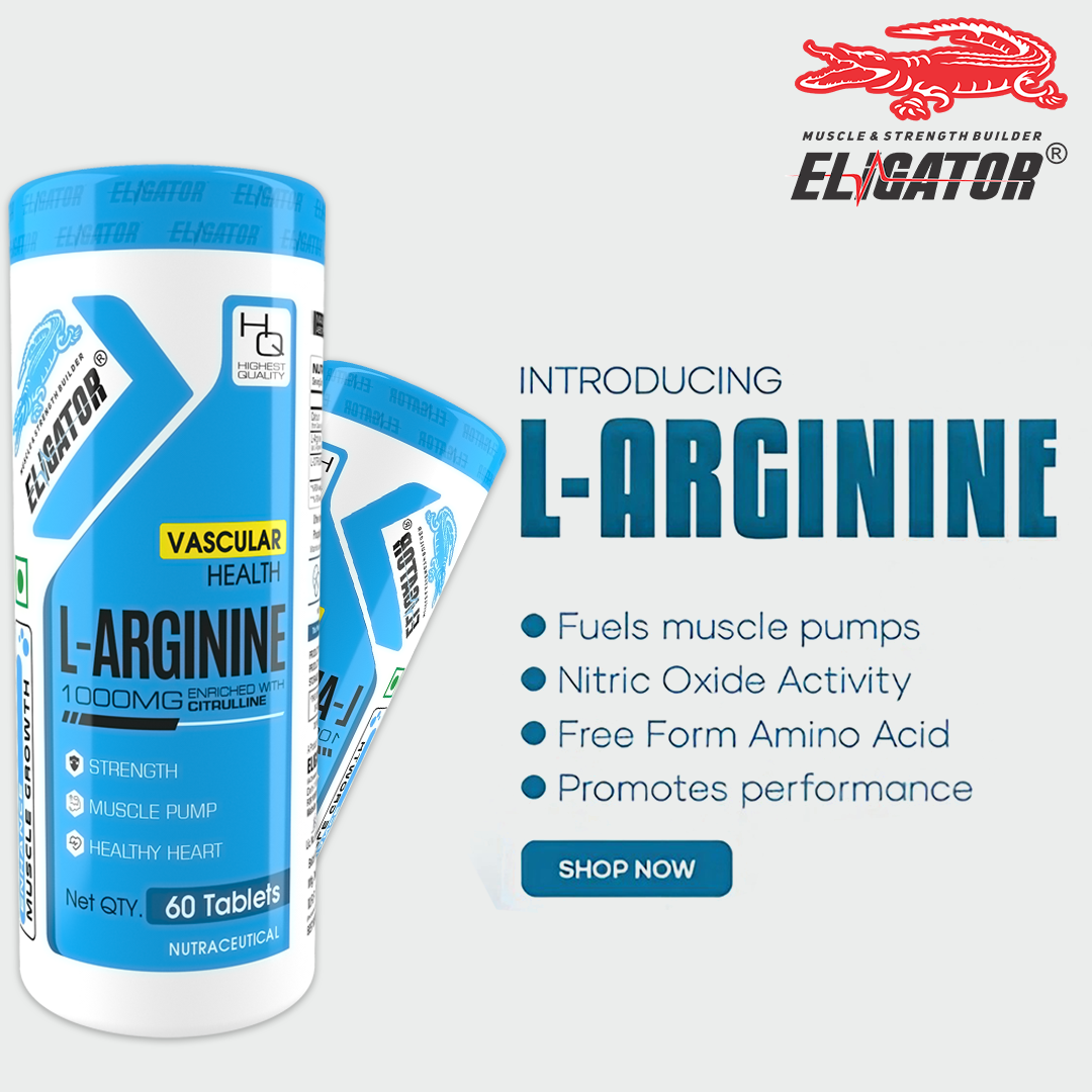 Eligator L-Arginine 60 Tablets