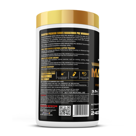 Premium Series Mahaforce Pre-Workout - 240gm (30 Servings)