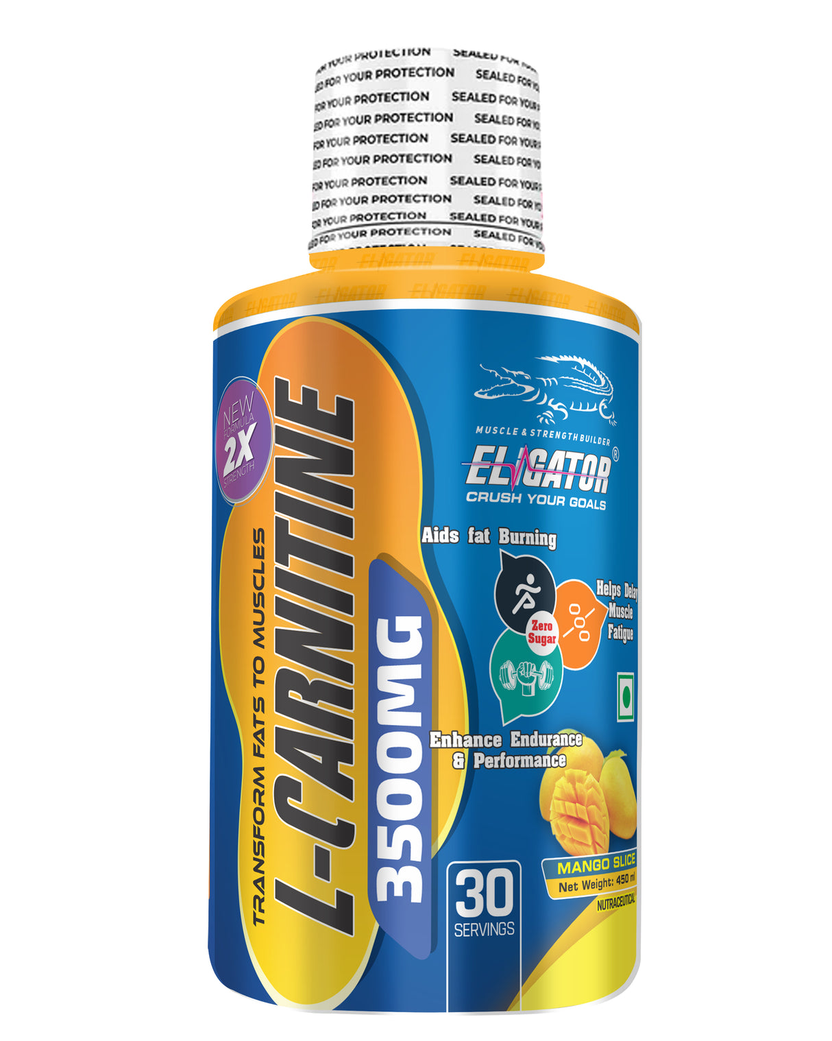 Eligator L-Carnitine 3500MG 30 Servings