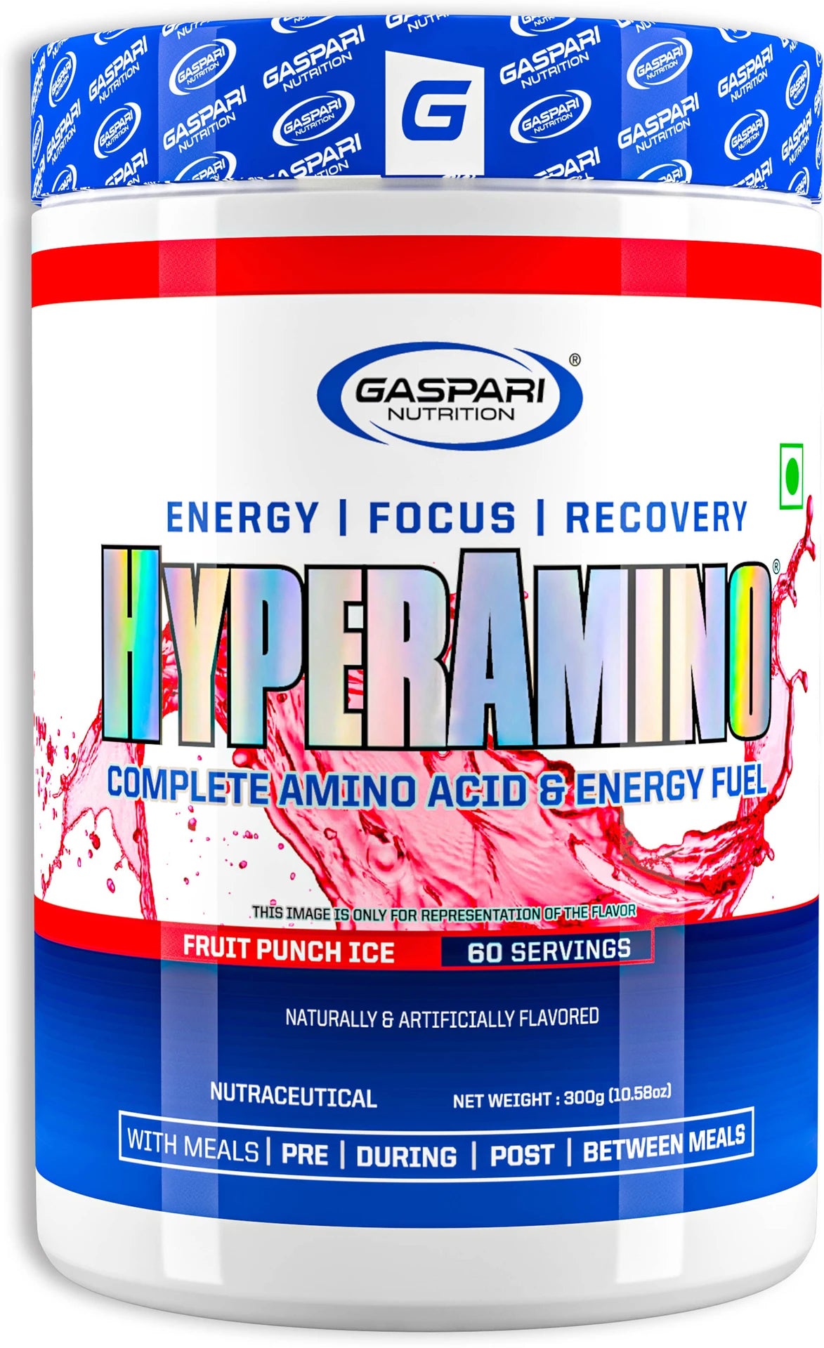 Gaspari Nutrition Hyper Amino, 300 Gm - 60 Servings