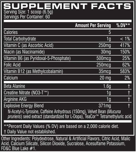 Cellucor C4 Explosive Preworkout