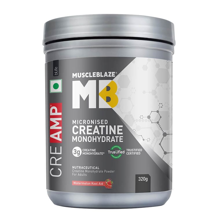 MuscleBlaze Micronised Creatine Monohydrate | 100% Pure Creatine Suppleme