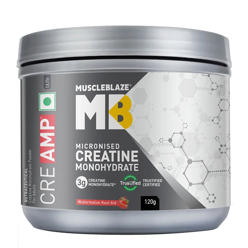 MuscleBlaze Micronised Creatine Monohydrate | 100% Pure Creatine Suppleme