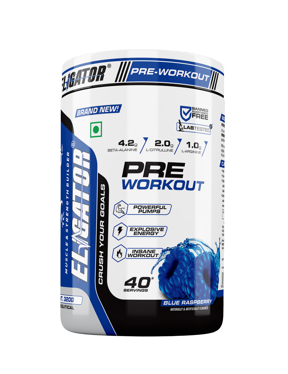 Eligator Pre Workout 40 Servings