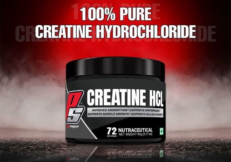 Prosupps creatine HCl 90g, 72 Servings