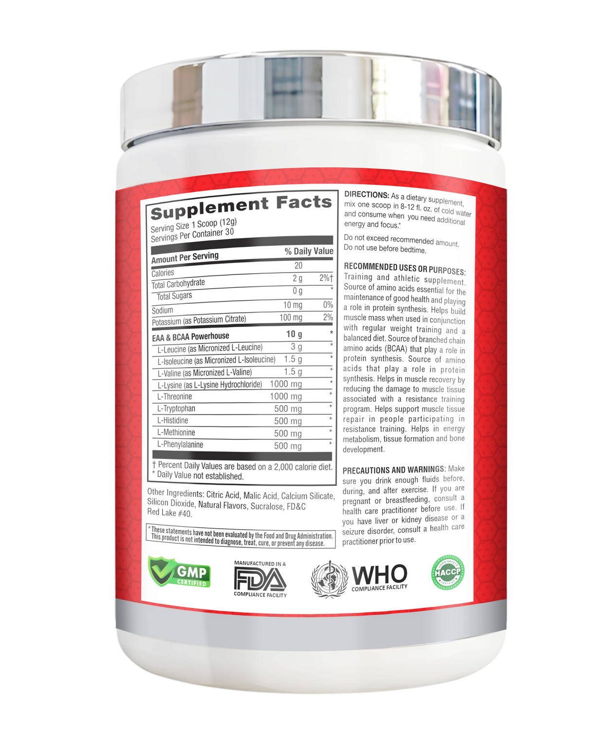 Pro Esthatic EAA Intra Training 360gm 30 Servings