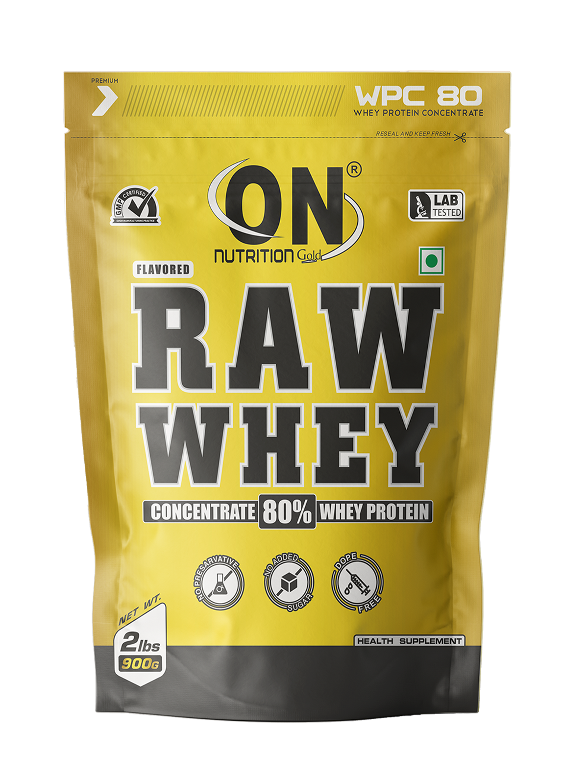 On Nutrition Gold Raw Whey - 900g (2lbs)