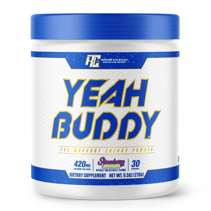 RC Signature Series Yeah Buddy Pre-workout | Strawberry Lemonade