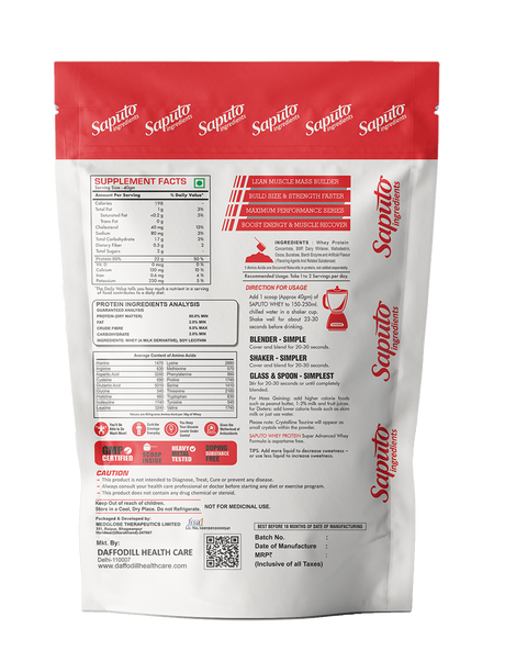 Daffodill Saputo Whey Protein Concentrate