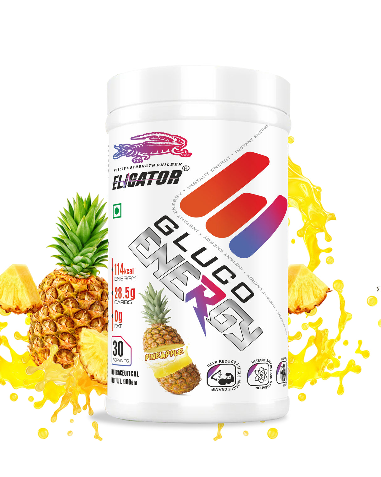 Eligator Gluco Energy 900gm 30 Servings