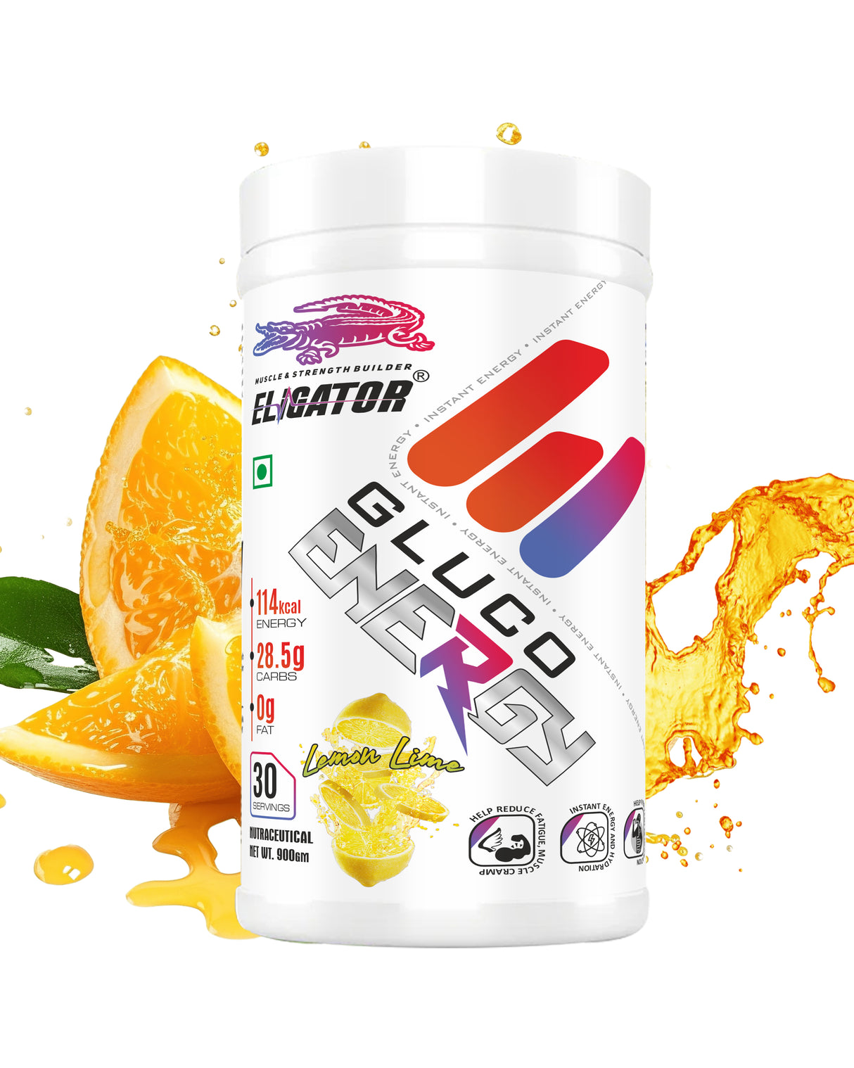 Eligator Gluco Energy 900gm 30 Servings
