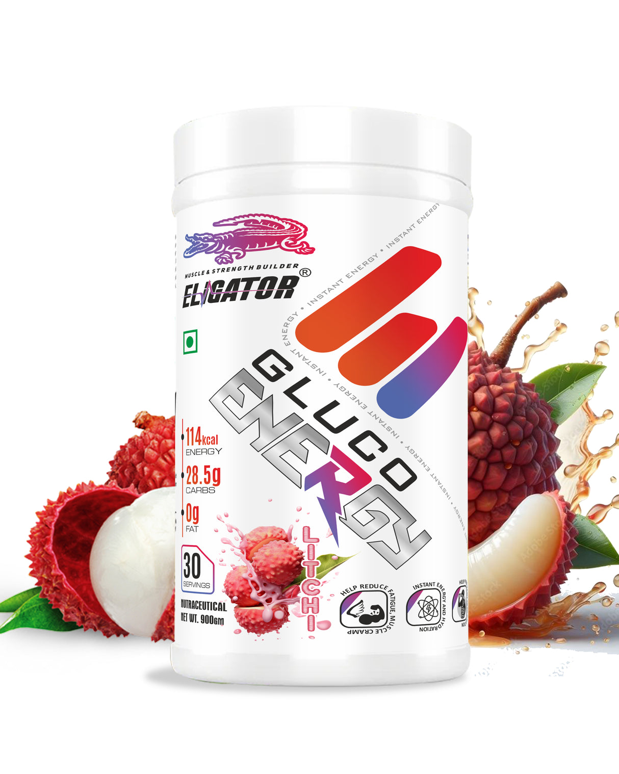 Eligator Gluco Energy 900gm 30 Servings