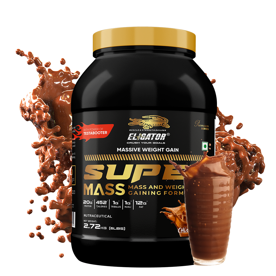 Eligator Premium Series Super Mass - Massive Mass Gainer 900gm
